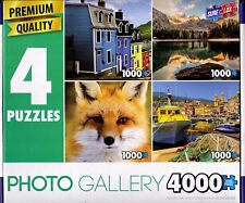 Photo Gallery Four (4) Puzzle Set (1000 Pieces Each/4000 Total) - (40712-30)