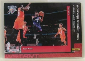 Shai Gilgeous-Alexander 2019-20 Panini Instant NBA Rising Stars #18 SP /358 - Picture 1 of 2