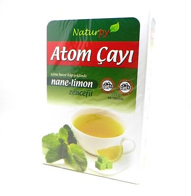 Winter - Summer Tea With Mint-Lemon Ginger, Black Pepper Atom Tea Çay 150gr • 5.95$