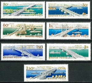 HUNGARY OLD STAMPS 1964 Opening of the Reconstructed Elizabeth Bridge - UNUSED - Picture 1 of 2