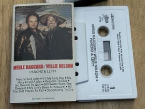 Merle Haggard / Willie Nelson - Pancho & Lefty 1982 Cassette - Reasons to Quit - Picture 1 of 3