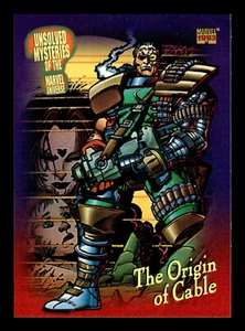 1993 SkyBox Marvel Universe Unsolved Mysteries - The Origin of Cable #137 - Picture 1 of 2