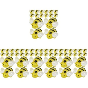 Set of 4 Mobilfunkkoffer Kopfschmuck Bienenreihe Bienenverzierungen - Zdjęcie 1 z 12