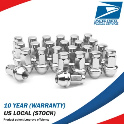 Nuevo 24 tuercas de acero inoxidable OEM de fábrica para Ford F1a50 Expedition 14x2 4L3Z1012A Foto 1 de 4