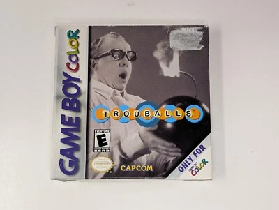 Trouballs (Nintendo Game Boy Color, 2001) GBC - CIB Complete Tracked Shipping - Image 1 of 4