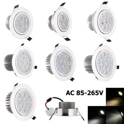 LED Downlight 5W 7W 9W 12W 18W Ceiling Energy-saving Downlights Brightest 3w 15w - Image 1 of 4