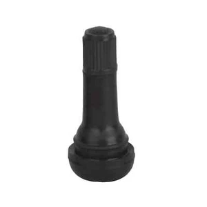 Lot 200 tiges de valve de pneu snap-in TR 413 caoutchouc noir court valve la plus populaire - Photo 1 sur 3