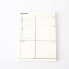 do list Planning Monthly Week Planner Memo Pad Tearable Time Schedule Notepad