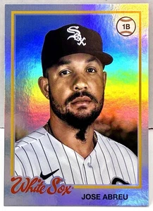 Topps Archives 2022 - 1978 Topps Design José Abreu #134 Rainbow Foil/199 - Imagen 1 de 2