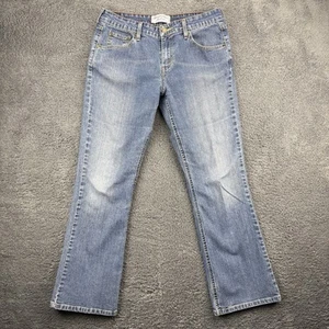 Levis Strauss Signature Jeans Misses 6 Short (31x29) Stretch Lowrise Bootcut - Picture 1 of 11