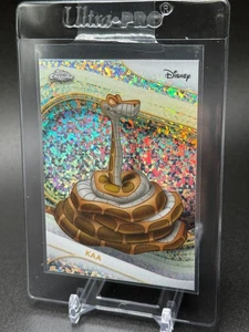 2025 Topps Chrome Disney Kaa Mini Diamond Refractor #109 - Picture 1 of 2