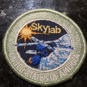 Parche bordado Skylab de la NASA de colección 3"x3" redondo ¡Envío gratuito! - Imagen 1 de 2