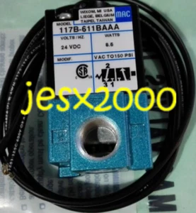 1PZ NUOVA Elettrovalvola MAC 117B-611BAAA IN SCATOLA #CL - Foto 1 di 1