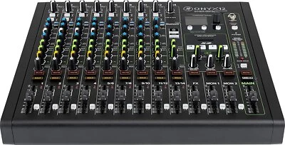 Mackie Onyx12 12-Channel Premium Analog Mixer with Multitrack USB - Image 1 of 4