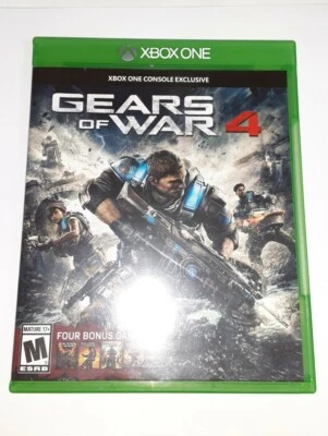 Gears of War 4 (Xbox One, 2016) ohne Handbuch. Kein Code für andere Gears Spiele dabei - Bild 1 von 4