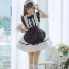 Lady Girl Maid Dress Lolita Anime Cosplay Costume Japanese Uniform Waitress A1