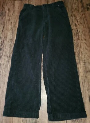 Pantalones de vestir Gymboree Holiday Classics negros de pana talla 6 ajustados  Foto 1 de 4