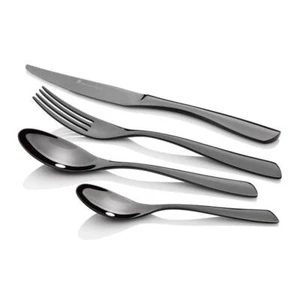 Stanley Rogers Soho Onyx Casual Setting for 6 Cutlery Set | 24 Pieces - Picture 1 of 5