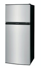 4.5 Cu Ft Mini Fridge Freezer 2 Door Stainless Steal Small Compact Refrigerator  photo