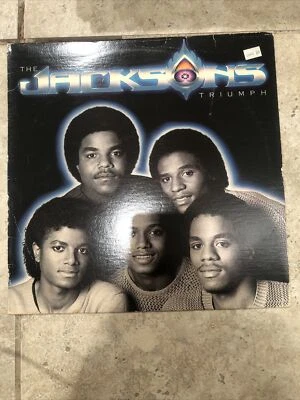 The Jackson 5 Triumph 12’ Vinyl Record LP 1980 Michael Jackson - Image 1 of 4