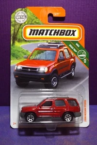 Nissan XTERRA 2018 Matchbox 2000 en rojo. Tarjeta larga MBX ROAD TRIP 30/35 como nueva. - Imagen 1 de 6