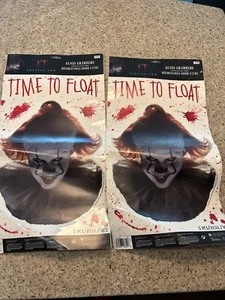 NEW "IT" CHAPTER 2 PENNYWISE GLASS GRABBERS 10 PIECES AMSCAN 18" X 11" - Picture 1 of 1