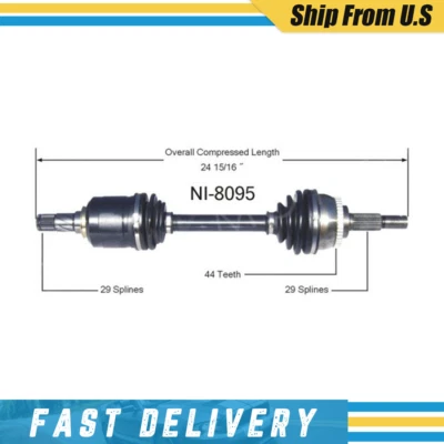 Junta CV eje CV delantero izquierdo para Nissan Máxima I35 2000 2001 2002 2003 04 Foto 1 de 4