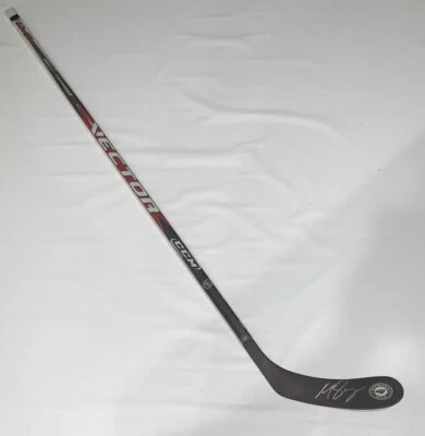 MATT BOLDY SIGNED HOCKEY STICK MINNESOTA WILD AUTOGRAPHED JSA COA - Image 1 of 2
