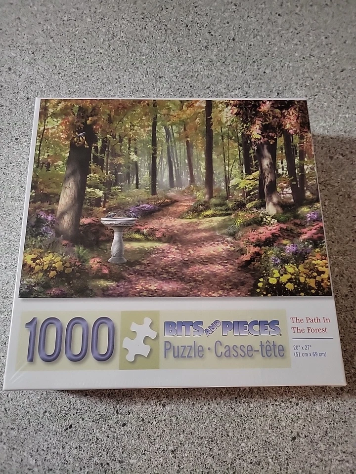 Bits and Pieces 1000 Piece Jigsaw Puzzle "the Path in The Forest"