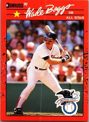 Donruss 1990 - #712 Wade Boggs Foto 1 de 2