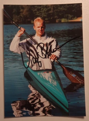 Kay Bluhm Autogramm | mehrfacher Weltmeister, 3x Olympiasieger im Kanurennsport - Bild 1 von 2