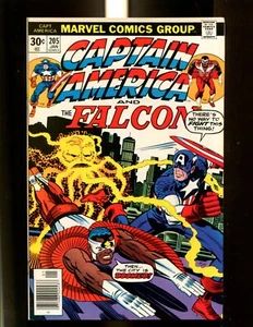 CAPTAIN AMERICA 205 (9.8) FALCON MARVEL (B008) - Picture 1 of 2