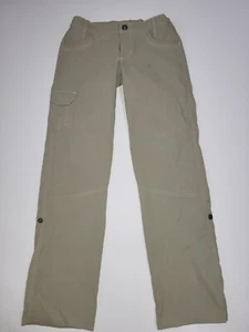 Boys Kuhl Roll Up Hiking Pants size Large (12) tan - Picture 1 of 6