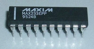 1 Stück MAX233EPP RS-232 IC 5V MultiCh RS-232 Driver/Receiver MAX 233 EPP - Picture 1 of 3