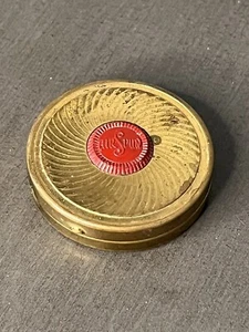 DE COLECCIÓN COTY AIRSPUN SUB DEB ROUGE RUBOR METAL DORADO COMPACTO Con Rubor - Imagen 1 de 5