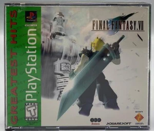 Final Fantasy VII (Sony PlayStation 1, 1997) PS1 Greatest Hits - Picture 1 of 5