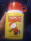 VINTAGE THERMOS 1950 PEANUTS BY SCHULZ THERMOS 8 OZ. KING-SEELEY With Insert