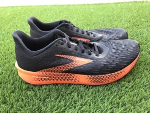 Brooks Hyperion Tempo Herren Schwarz Orange Laufen Sportschuhe Turnschuhe Gr. 12 - Bild 1 von 11