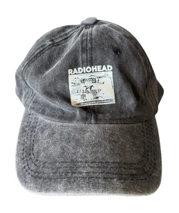 Radiohead Dad Hat Strap back Gray One Size Band Cap - Picture 1 of 4
