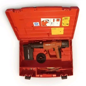 Hilti DX A41 Powder Actuated Tool w/ X-AM 72 Nail Magazine & Case TESTED/WORKING - Picture 1 of 21