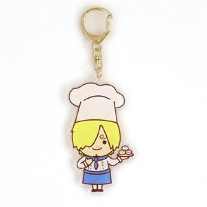 Official One Piece Japan Mugiwara Store Exclusive Keychain- Macaron Chef Sanji - Bild 1 von 2