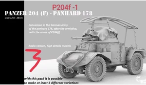 Nuevo modelo impreso en 3D 1/72 P204F -1 sin pintar - Imagen 1 de 1