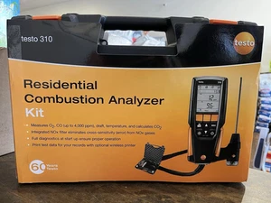 Testo 310 Residential Combustion Analyzer Kit - Picture 1 of 6