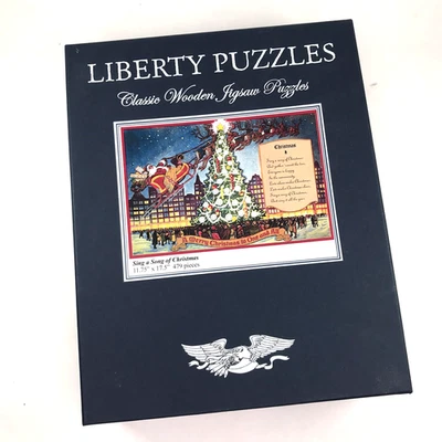Liberty Classic Wooden Jigsaw Puzzle Sing A Song Of Christmas 479 Pieces - Image 1 of 4