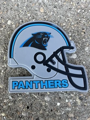 VINTAGE NFL CAROLINA PANTHERS RUBBER STANDING BOARD FRIDGE MAGNET 2025 EDITION - Image 1 of 3