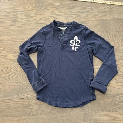 Camisa Henley musculosa manga larga vintage A&F Abercrombie & Fitch y2k mediana Foto 1 de 4