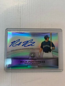 Rich Poythress 2010 Platinum Refractor Auto Card #BPA-RP