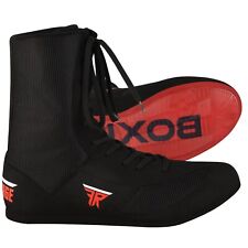 FISTRAGE Leather Kick Boxing Shoes Fighting Sports Master Training Mesh Unisex