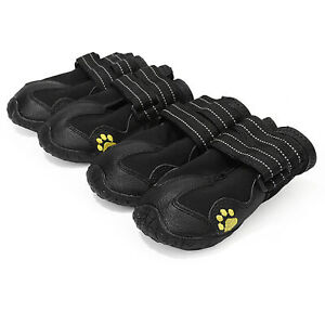 Dog Shoes Boots Waterproof Shoes for Dogs with Reflective  Rugged O1W9
