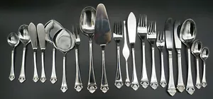 R&B Juwelierbesteck - 6 Personen - 75 Teile - 150er Auflage Silber - Rosenmuster - Bild 1 von 12